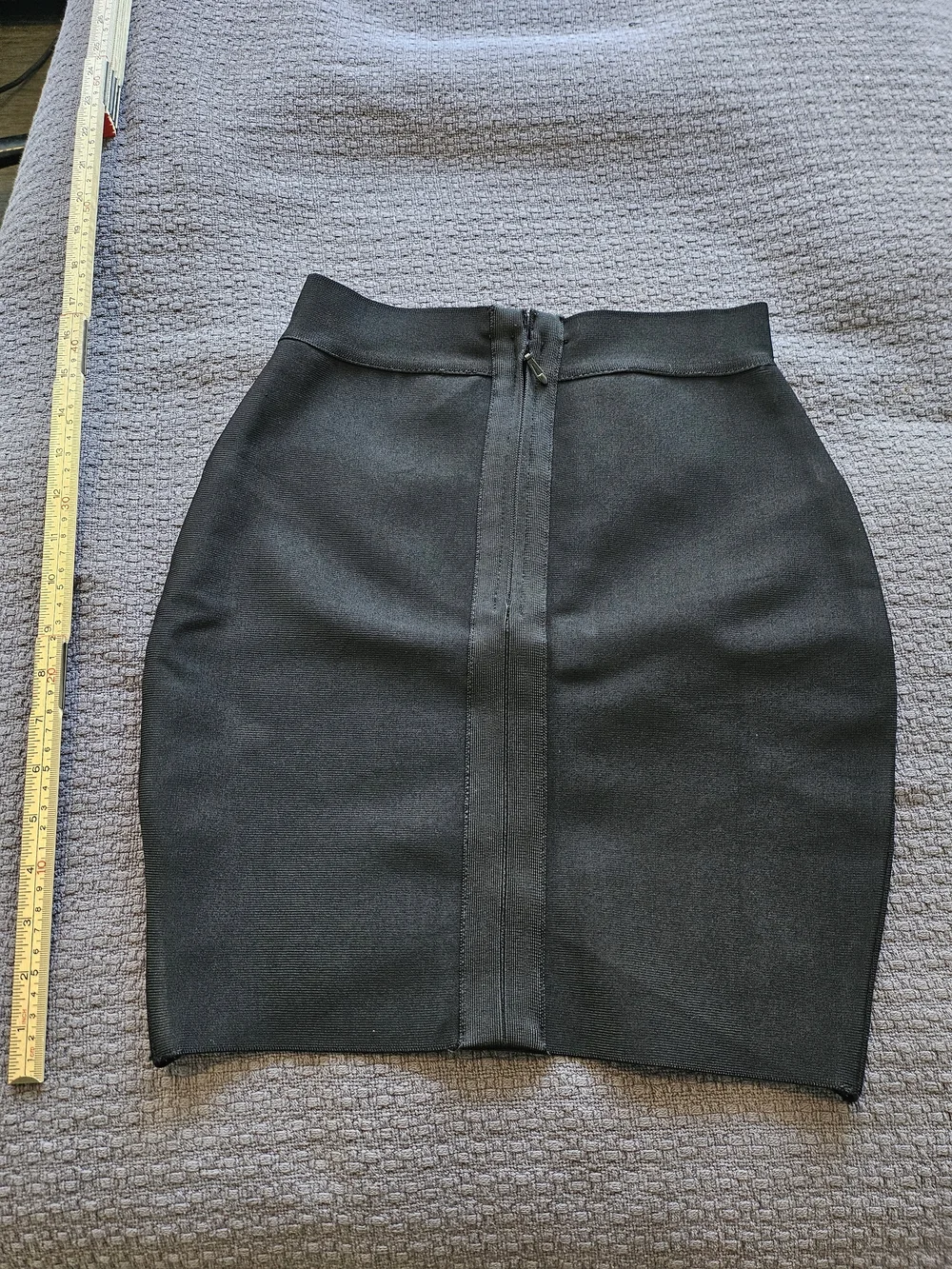 Black Women's Asymmetrical Bandage Skirt